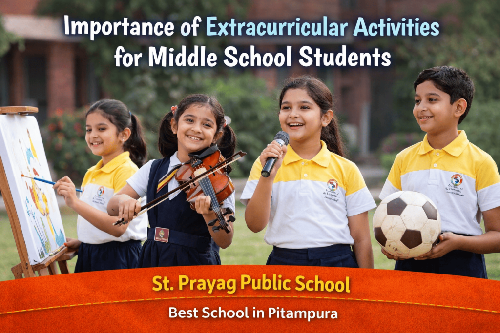 Importance of Extracurricular Activities for Middle School Students